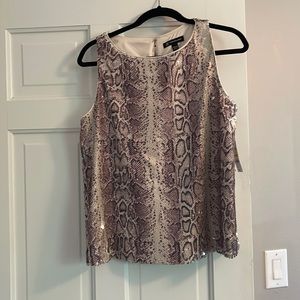 Sequined animal print INC Women’s top